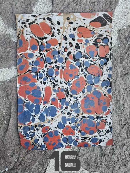 Ebruli Deri A3 (30cm x 40cm) 2. Parti (1mm-1.2mm)