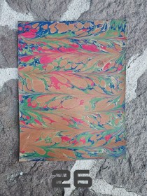 Ebruli Deri A3 (30cm x 40cm) 2. Parti (1mm-1.2mm)