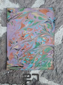 Ebruli Deri A3 (30cm x 40cm) 2. Parti (1mm-1.2mm)