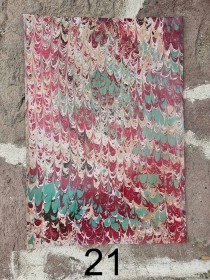 Ebruli Deri A2 (40cm x 60cm) 3. Parti (1mm-1.2mm)
