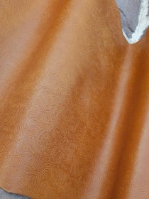 Çiçek Baskılı Vaketa Deri