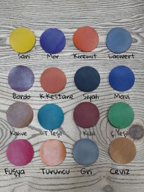 DERLY Color  Su Bazlı Vejetal Deri Boyaları (100ml)