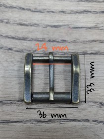 Kavisli Makaralı Toka (2.5cm)