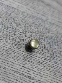 0 No (6mm) Antik Pirinç Perçin (Toruk-Rivet)
